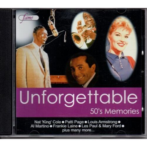 Unforgettable 50&#39;s Memories Nat King Cole Patti Page Louis ArmCD NEW SEALED