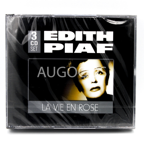 Edith Piaf LA Vie En Rose -3 Disc Set CD