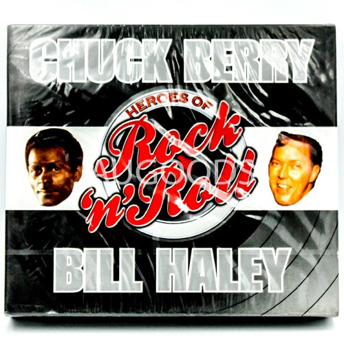 Heroes of Rock &#39;n&#39; Roll - Chuck Berry | Bill Haley - 2CD MUSIC CD NEW SEALED
