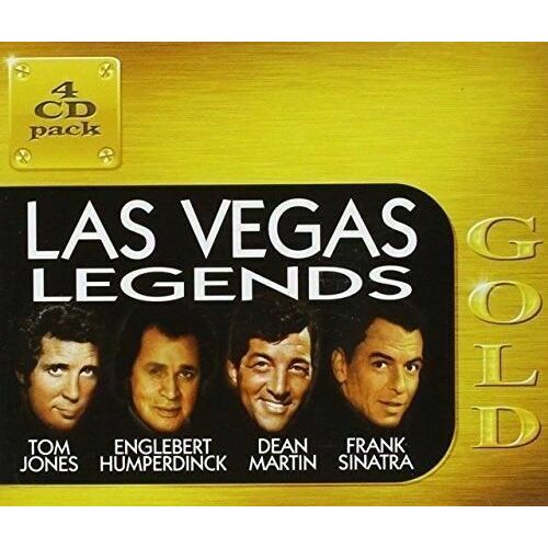 LAS VEGAS LEGENDS - TOM - ENGELBERT - DEAN - FRANK on 4 Disc&#39;s CD