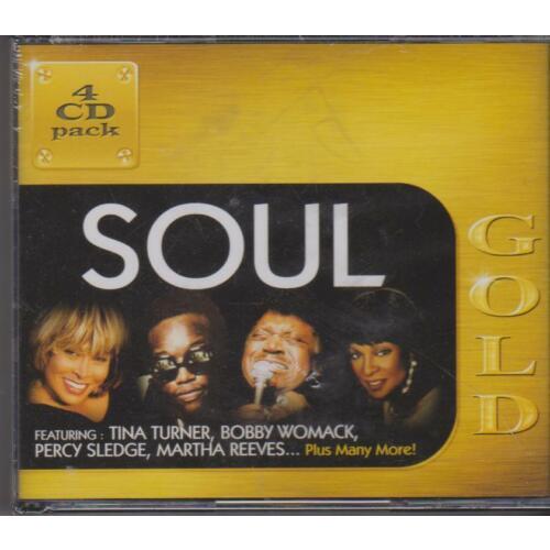 SOUL - GOLD - VARIOUS ARTISTS: 4 DISC SET CD
