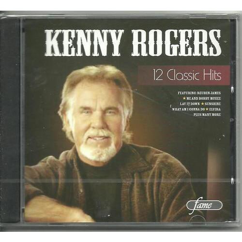 KENNY ROGERS - 12 CLASSIC HITS CD