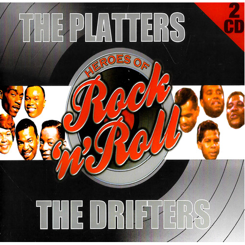Heroes of Rock n Roll The Platters &amp; The Drifters MUSIC CD NEW SEALED