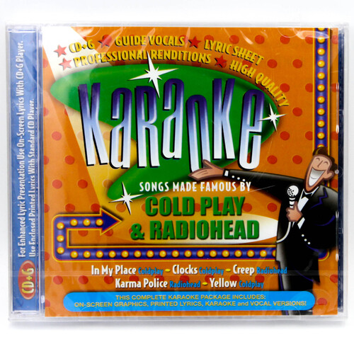 BCI Cold Play Radio head Karaoke CD