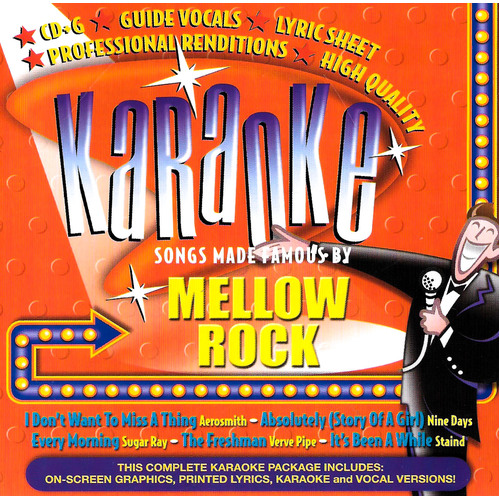 Karaoke - Mellow Rock CD