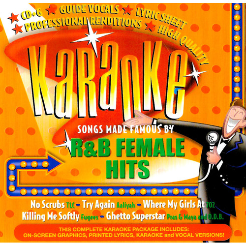 KARAOKE - R&amp;B Female Hits CD