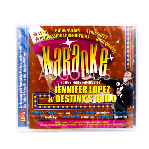 Karoake - Jennifer Lopez &amp; Destinys Child CD