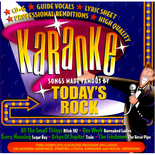 Karoake - Todays Rock CD