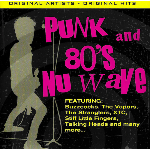 Punk and 80&#39;s Nu Wave 12 original hits/artists CD