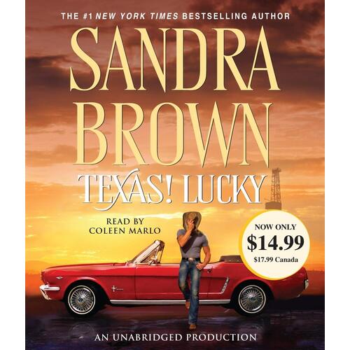 Texas! Lucky - Sandra Brown,Coleen Marlo CD