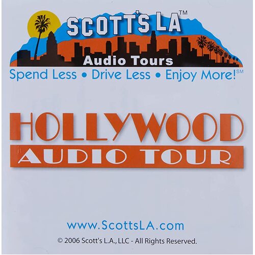 Hollywood Audio Tour Scott&#39;s L.A. CD