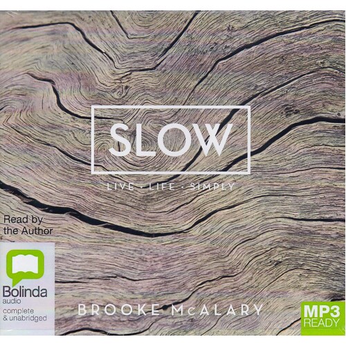 Slow: Live Life Simply -Brooke Mcalary CD