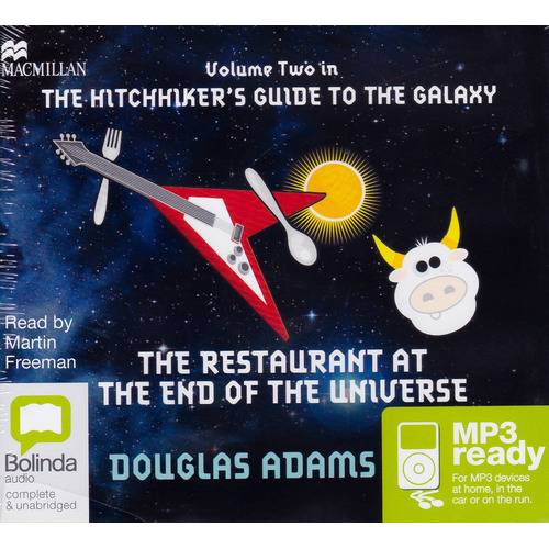 The Restaurant At The End Of The Universe -Douglas Adams CD