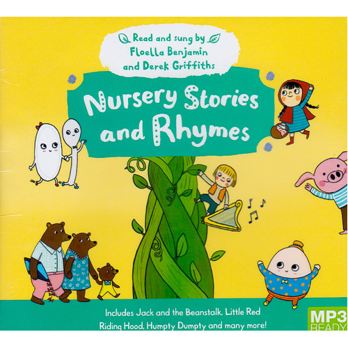 Nursery Storiies &amp; Rhymes: Humpty, Jack Beanstock &amp; More -Derek Griffiths, CD