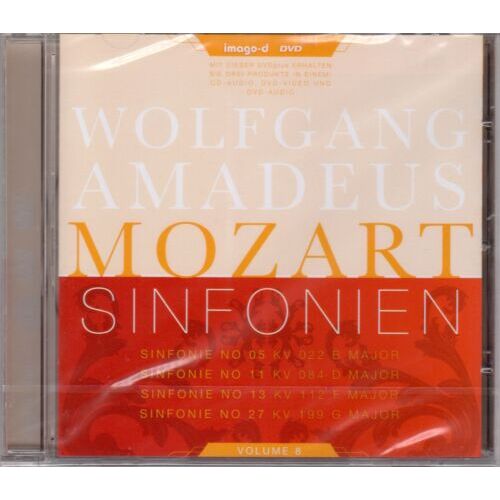 Wolfgang Amadeus Mozart (1756-1791) ‚Ä¢ Sinfonien No. 05, 11, 13 &amp; 27 NEW SEALED