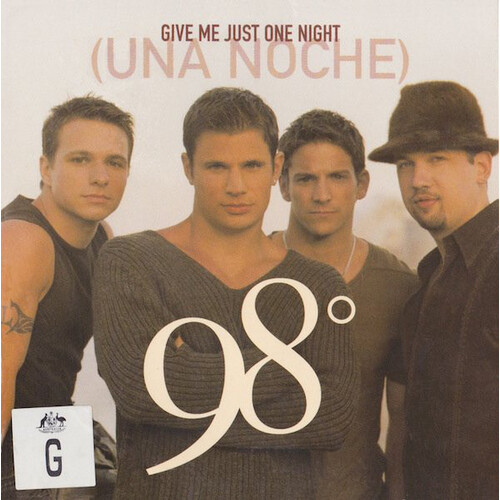 98¬∞* - Give Me Just One Night (Una Noche) PRE-OWNED CD: DISC LIKE NEW