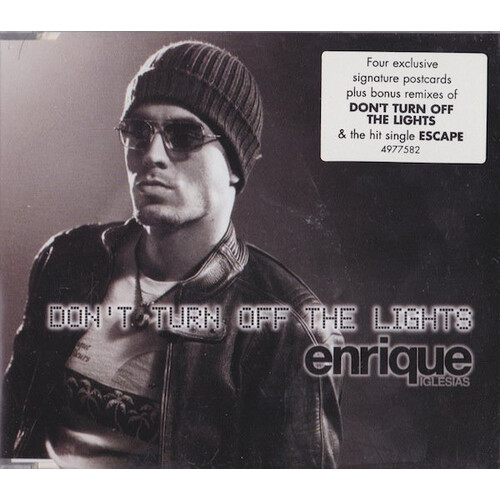 Enrique Iglesias - Don&#39;t Turn Off The Lights PRE-OWNED CD: DISC LIKE NEW