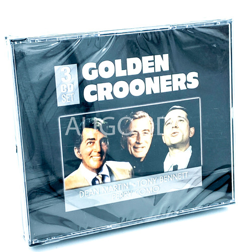 GOLDEN CROONERS - DEAN MARTIN - TONY BENNETT - PERRY COMO on 3 Disc&#39;s PRE-OWNED CD: DISC LIKE NEW