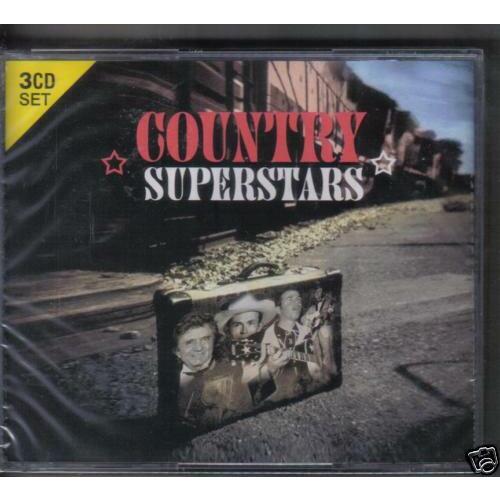 COUNTRY SUPERSTARS on 3 DISC&#39;S PRE-OWNED CD: DISC EXCELLENT