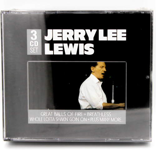 Jerry Lee Lewis 3 Disc Set PRE-OWNED CD: DISC EXCELLENT