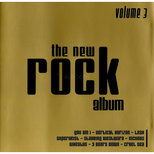 Various - The New Rock Album Volume 3 PRE-OWNED CD: DISC EXCELLENT