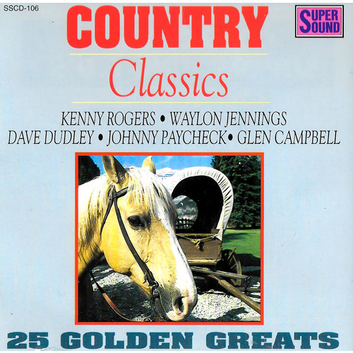 Country Classics - 25 Golden Greats PRE-OWNED CD: DISC EXCELLENT