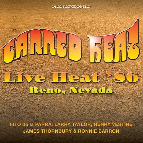 Live Heat 86 Reno Nevada - CANNED HEAT CD