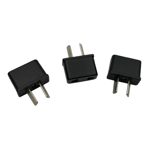 EU US to AU Plug Adapter 3 Pack Travel Power Converter 2 Pin to AU Socket