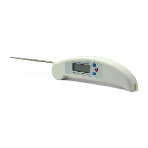 Folding Digital Food Thermometer BBQ Meat Probe for Cooking, Baking, and More