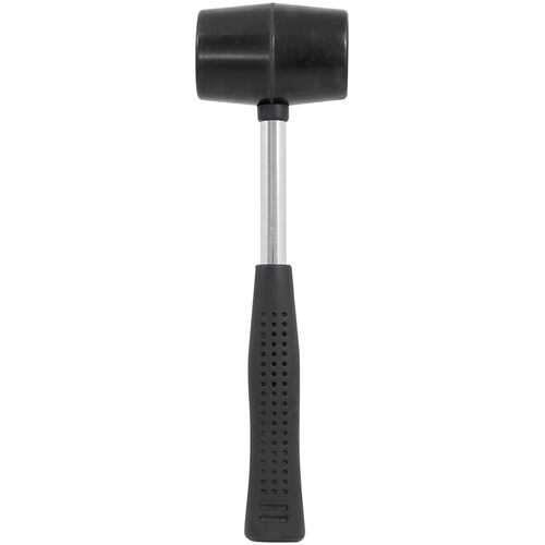Rubber Mallet Hammer 800g Double Rubber Face Anti-Skid Handle Tool - 30 x 10cm
