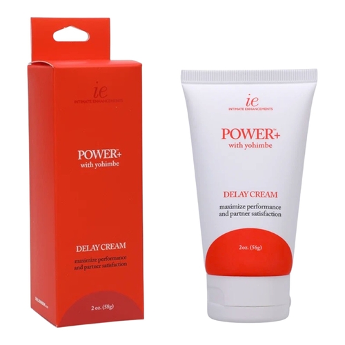 Doc Johnson Power+ Delay Cream for Men 56g Erection Control Desensitising Aid