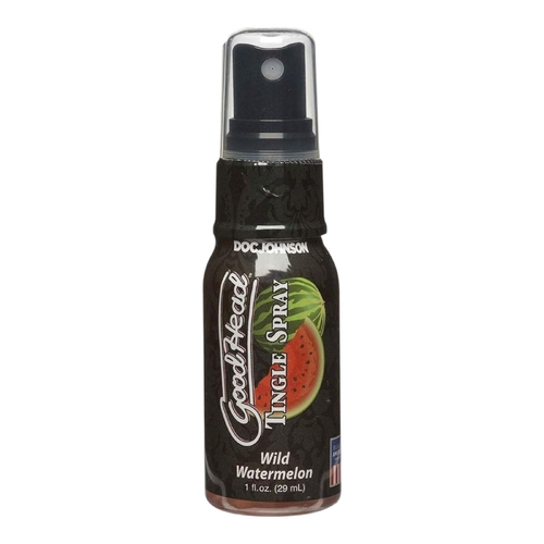 Doc Johnson GoodHead Tingle Spray Wild Watermelon 29ml Flavoured Oral Vegan Safe