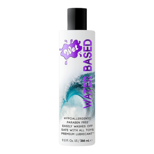 266ml Wet Water Based Premium Lubricant Paraben Free Toy Safe Hypoallergenic