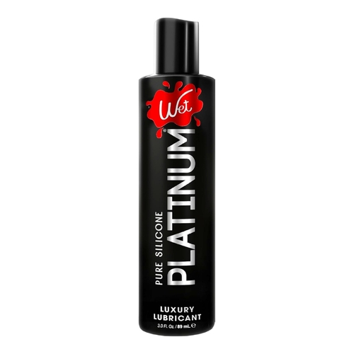 89ml Wet Platinum Luxury Silicone Lubricant Long Lasting Waterproof Glide