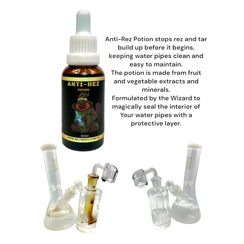 Anti-Rez Potion 30ml Veg Concentrate Prevents Build-Up for Water Pipes Bong Cleaner
