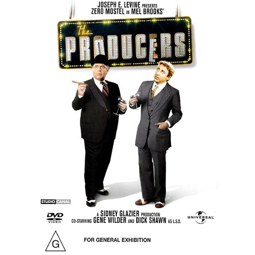 The Producers -Rare Music DVD Aus Stock New Region 4