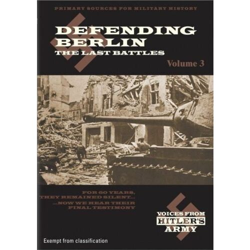 Voices From Hitler&#39;s Army Defending Berlin- Vol 3 - DVD Series New