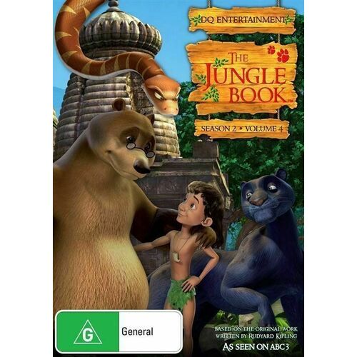 THE JUNGLE BOOK - SEASON 2 VOL 4 -Kids DVD Series Rare Aus Stock New