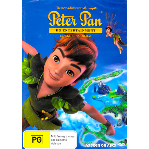 THE NEW ADVENTURES OF PETER PAN - SEASON 1 VOL. 3 -Kids DVD New Region 4