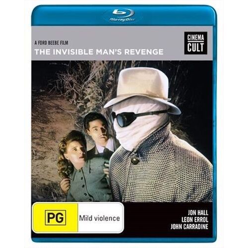The Invisible Man&#39;s Revenge - Rare Blu-Ray Aus Stock New Region B