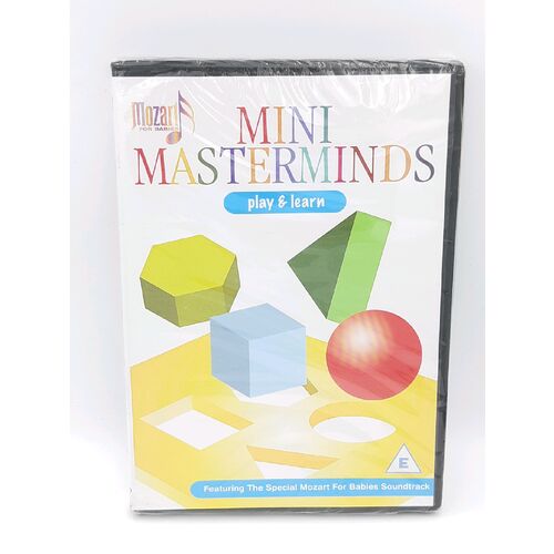 Mini Masterminds Play &amp; Learn : Mozart -Educational DVD Series New Region ALL