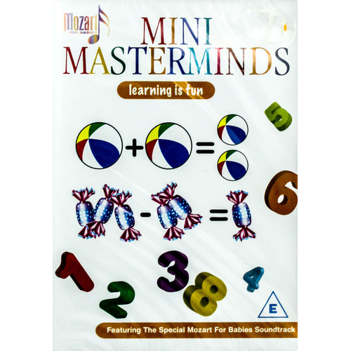 Mini Masterminds: Learning is Fun -Educational DVD Series New Region ALL