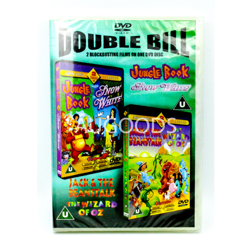Double Bill - Jungle Book: Snow White Jack the Beanstalk/The Wizard of Oz