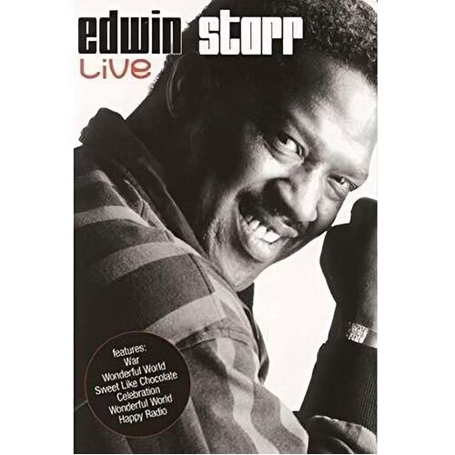 EDWIN STARR LIVE -Rare DVD Aus Stock -Music New Region ALL