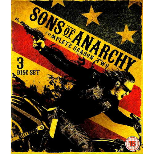 Sons of Anarchy Season Two - Blu-Ray Series Rare Aus Stock New Region B