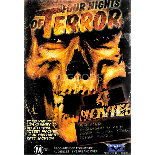 Four Knights of Terror - Rare DVD Aus Stock New Region ALL