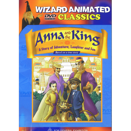 Anna And The King- Animated Classic - Rare DVD Aus Stock New