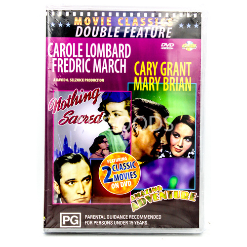 Movie Classic Double Feature - Nothing Sacred + Amazing Adventure