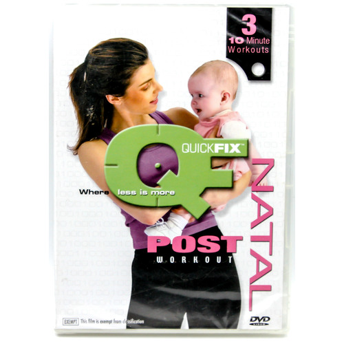 Post Natal Workout - DVD Series Rare Aus Stock New