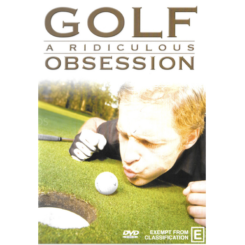 Golf A Ridiculous Obsession - Rare DVD Aus Stock New